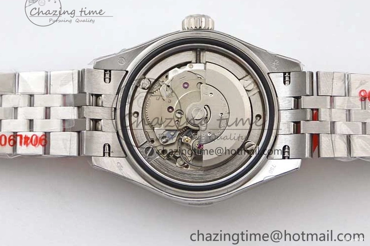 Dial Steel DateJust 28 SS Silver 1:1 NH05 Bracelet 904L on TWF President Best Lady Edition 0207